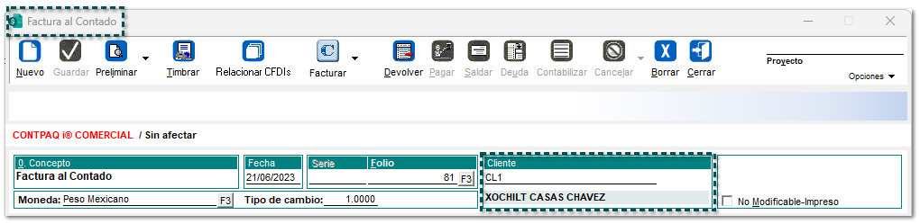 6. Factura