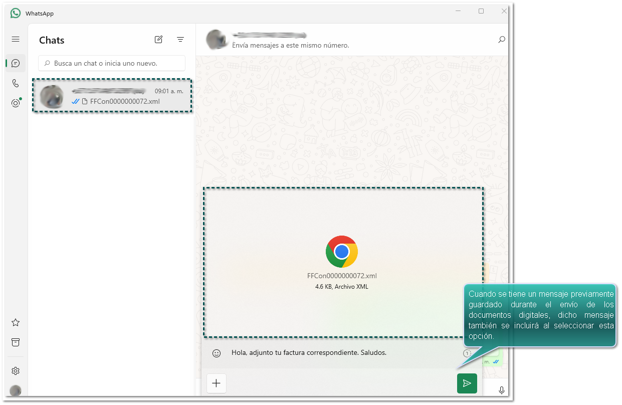 envio de documentos por whatsap