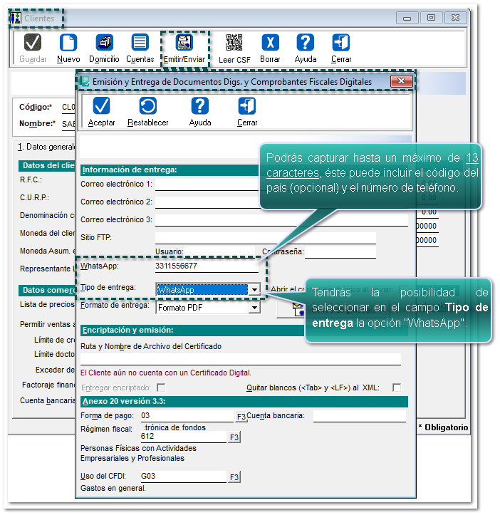 envio de documentos por whatsap
