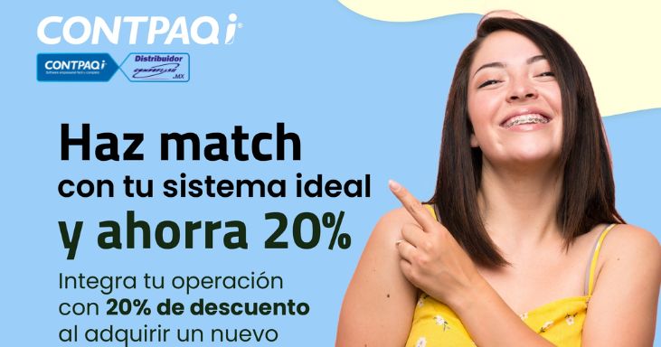 Promoción CONTPAQi® Pareja Perfecta
