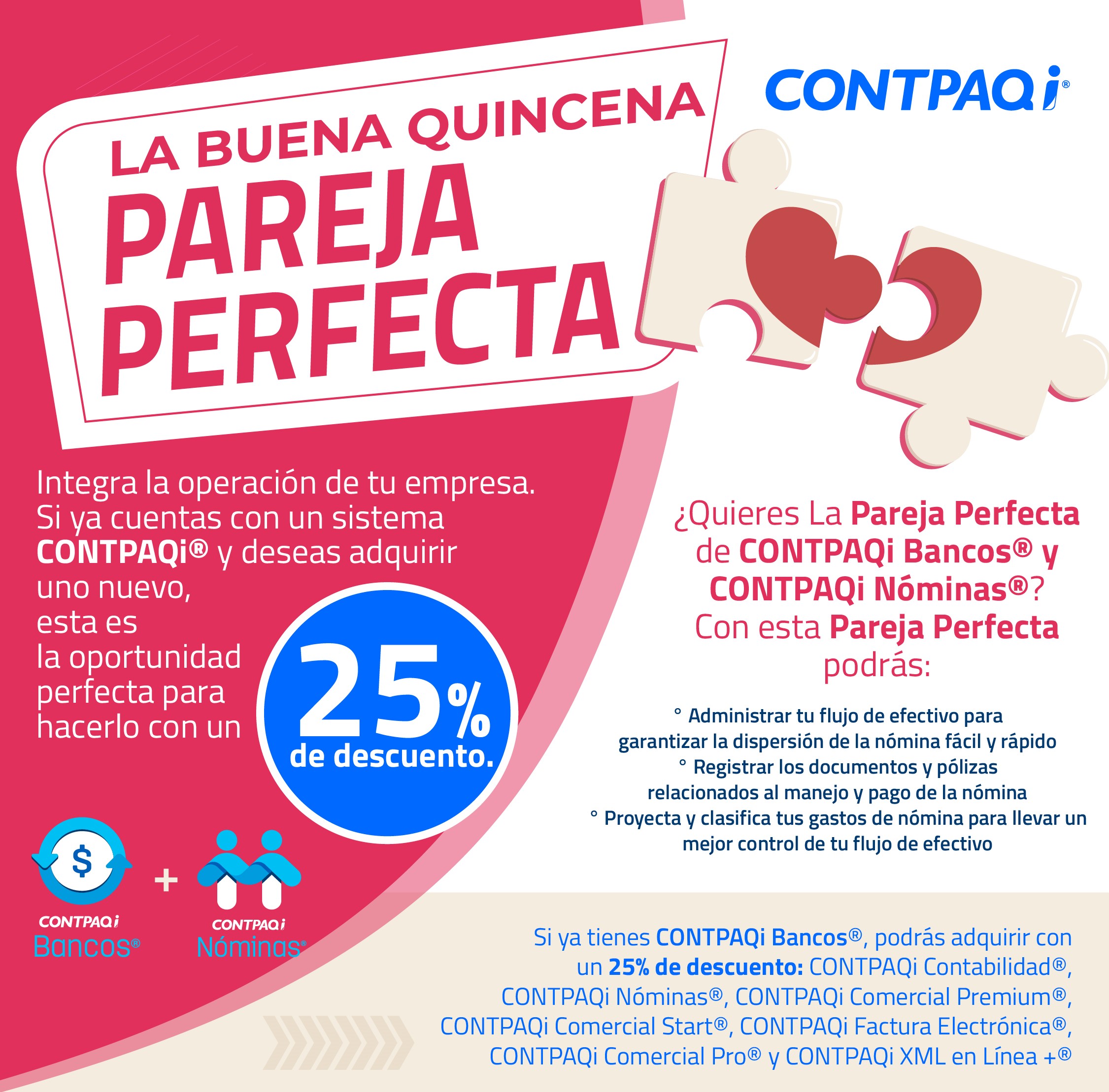 promoción contpaqi pareja perfecta promoción contpaqi pareja perfecta