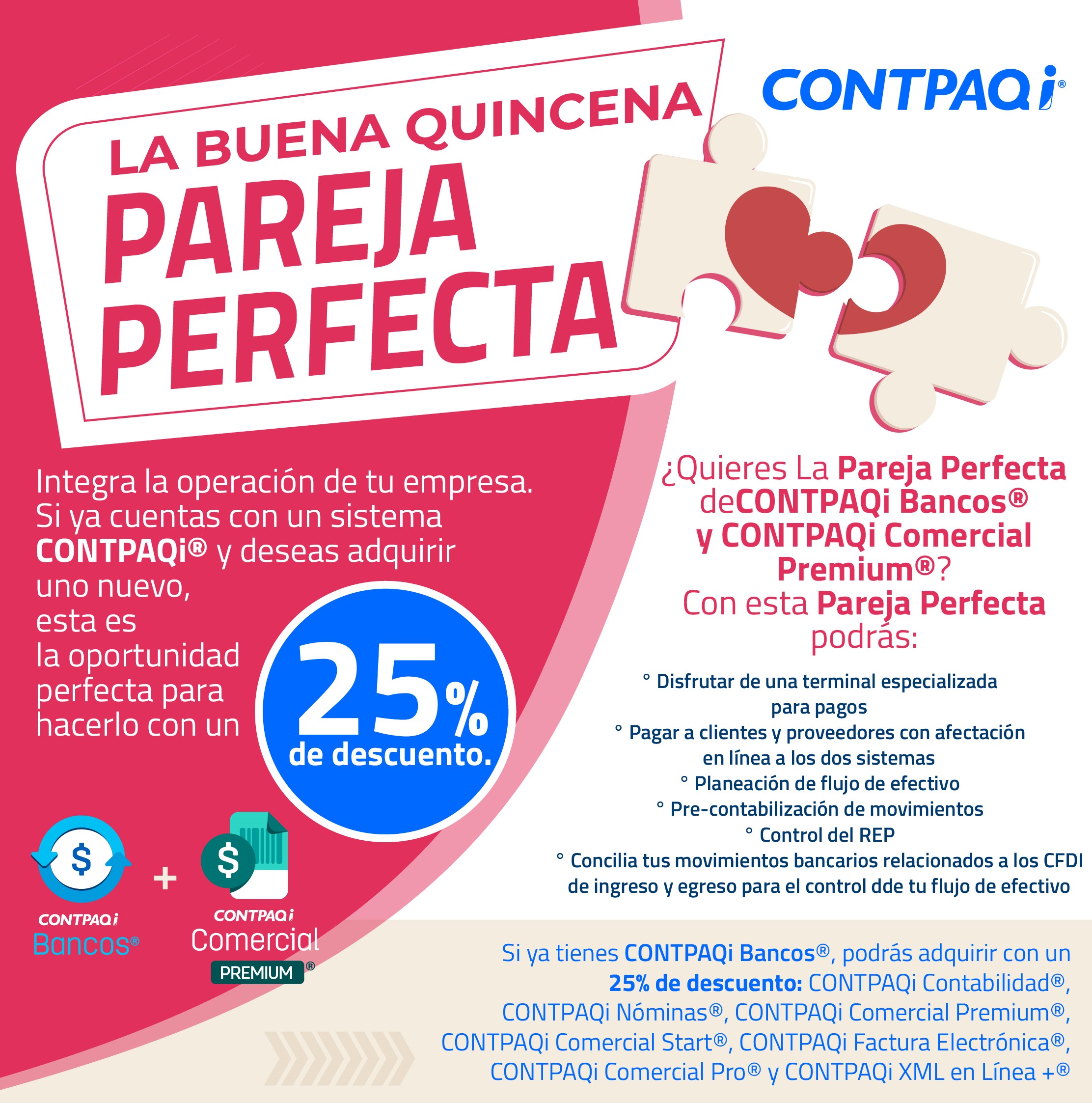 promoción contpaqi pareja perfecta promoción contpaqi pareja perfecta
